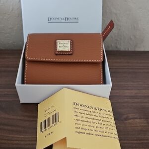 Dooney & Bourke Tan Leather Wallet